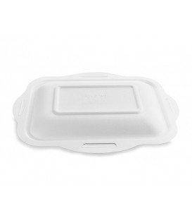 Couvercle gourmet en bagasse taille 5 - 600 couvercles