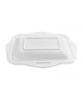 Couvercle gourmet en bagasse taille 5 - 600 couvercles