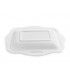 COUVERCLE GOURMET BLANC EN BAGASSE - TAILLE 5