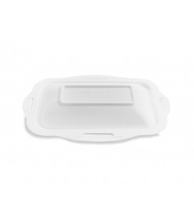 Couvercle gourmet en bagasse taille 3 - 600 couvercles