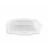 COUVERCLE GOURMET BLANC EN BAGASSE - TAILLE 3 - 600 COUVERCLES