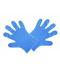 Gants bleus préparation alimentaire taille M 23 x 28cm - 2400 gants