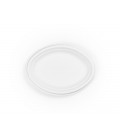 Assiette ovale en pulpe 26cm - 500 assiettes